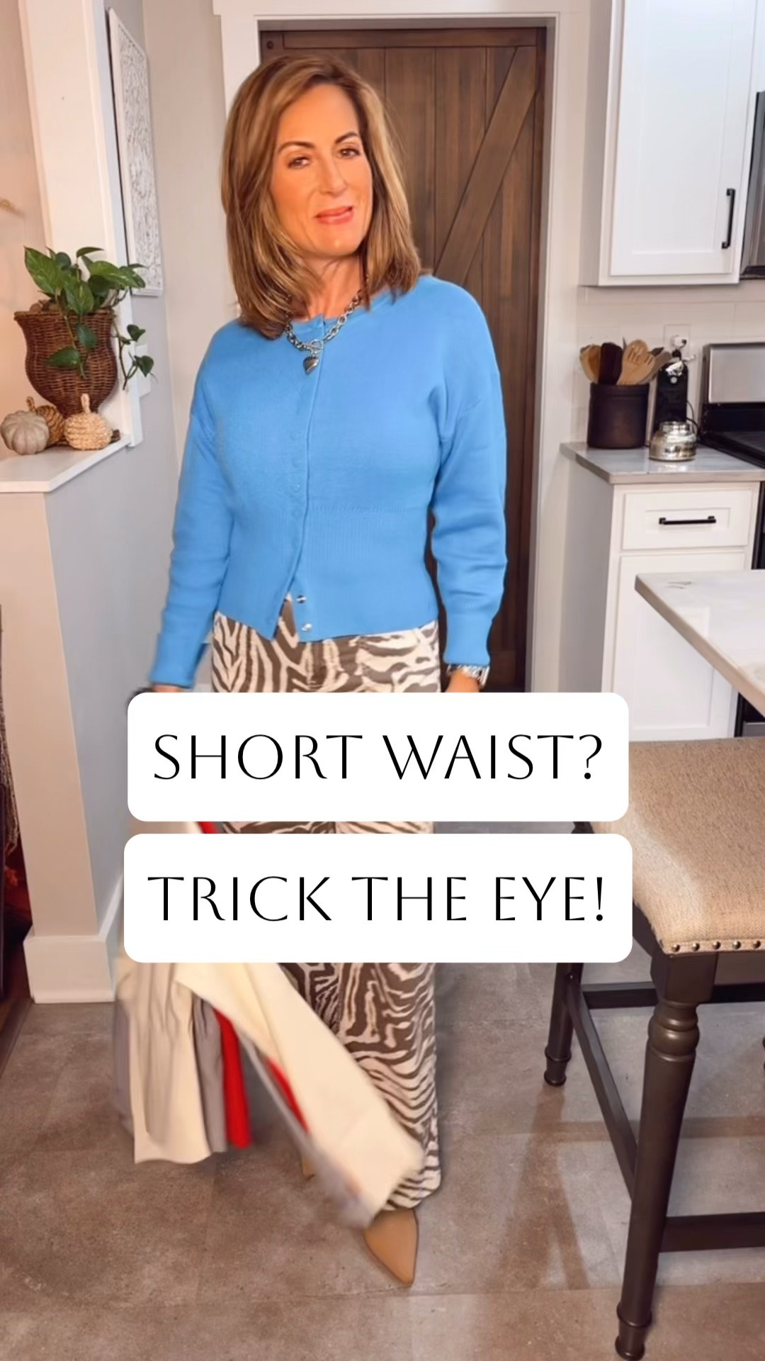If you have a short waist like me, the right top can make ALL the difference! ✨

The key is choosing styles that help trick the eye and create the illusion of a longer torso. A simple change in where your top hits can instantly make your proportions look more balanced!

Petite and short-waisted girls… save this one for your next shopping trip! 🙌

#PetiteStyle #ShortTorso #ShortWaist #PetiteFashion #StyleTips #Over50Style #FashionOver50 #PetiteWomen