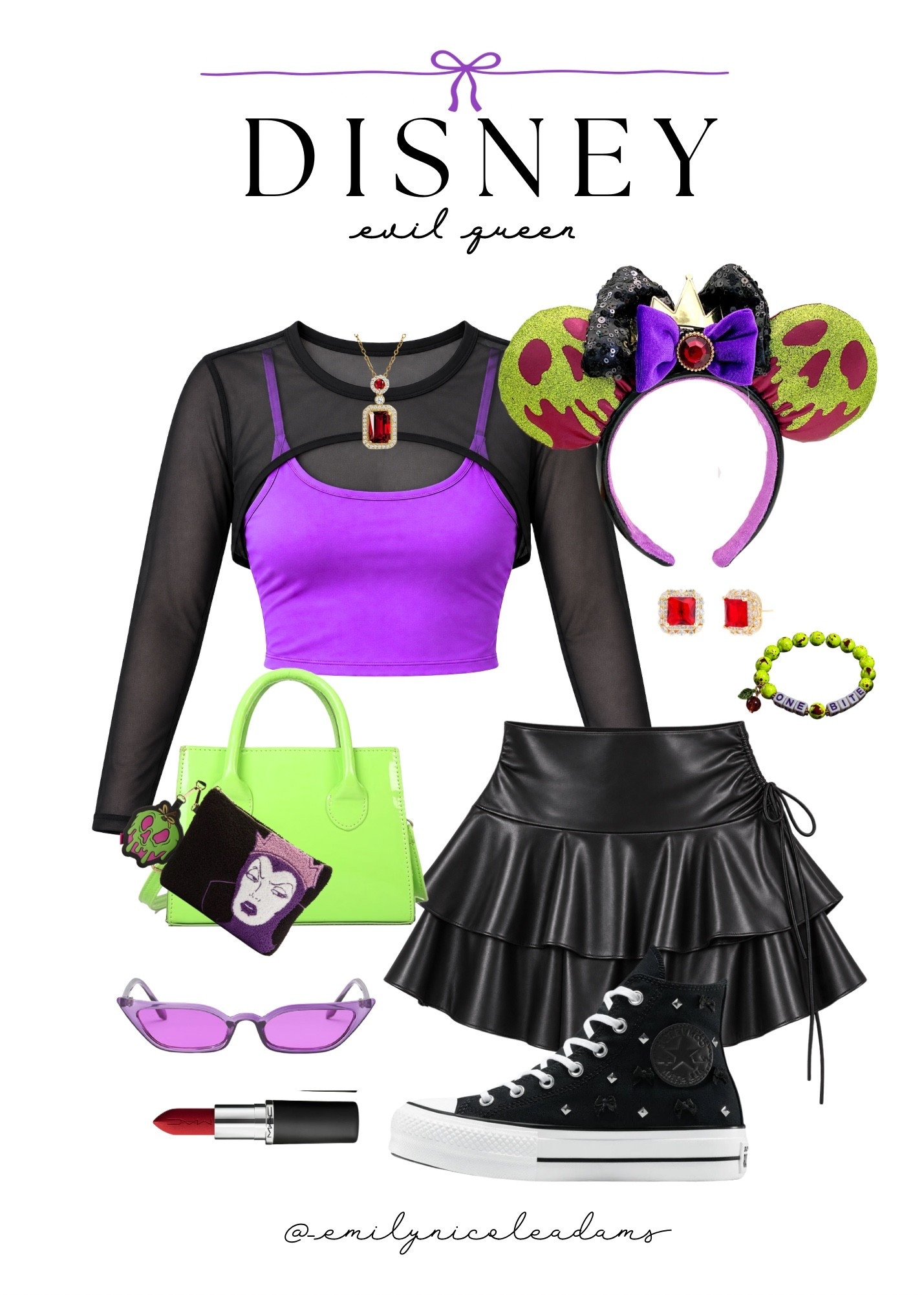 Disney Evil Queen Villains Outfit💜 disney Villians, evil queen, disney outfit Inspo, disney outfit, disney ootd, Disney’s styled, disney outfit Inspo, disney must haves, disney babe, disney cutie disney Halloween

#LTKootd #LTKSeasonal #LTKvlog