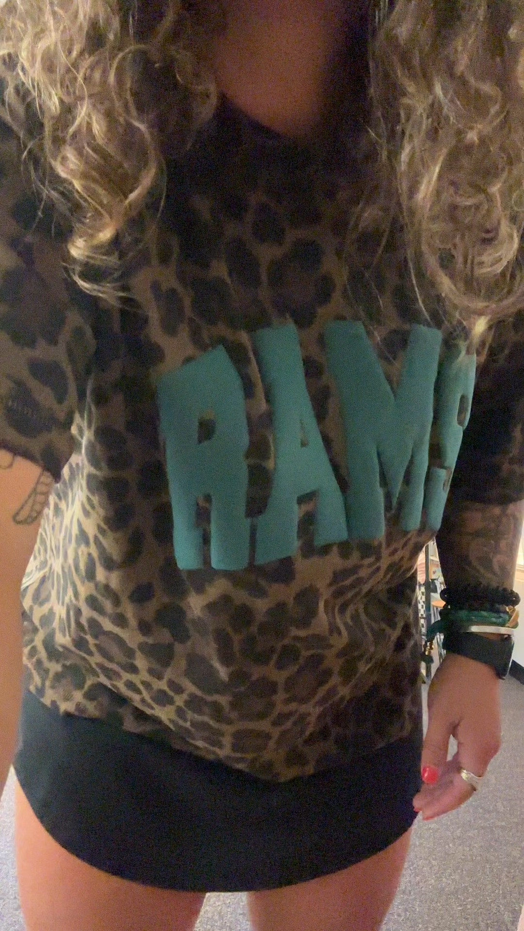 Preplanning outfit with another custom spirit wear tee!