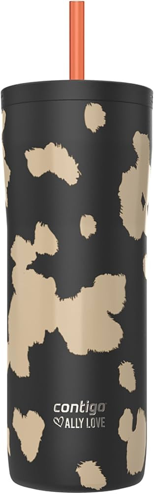 Contigo x Ally Love Steel Insulated Tumbler w/Straw, Autoclose Technology, Easy Clean Lid & Straw... | Amazon (US)