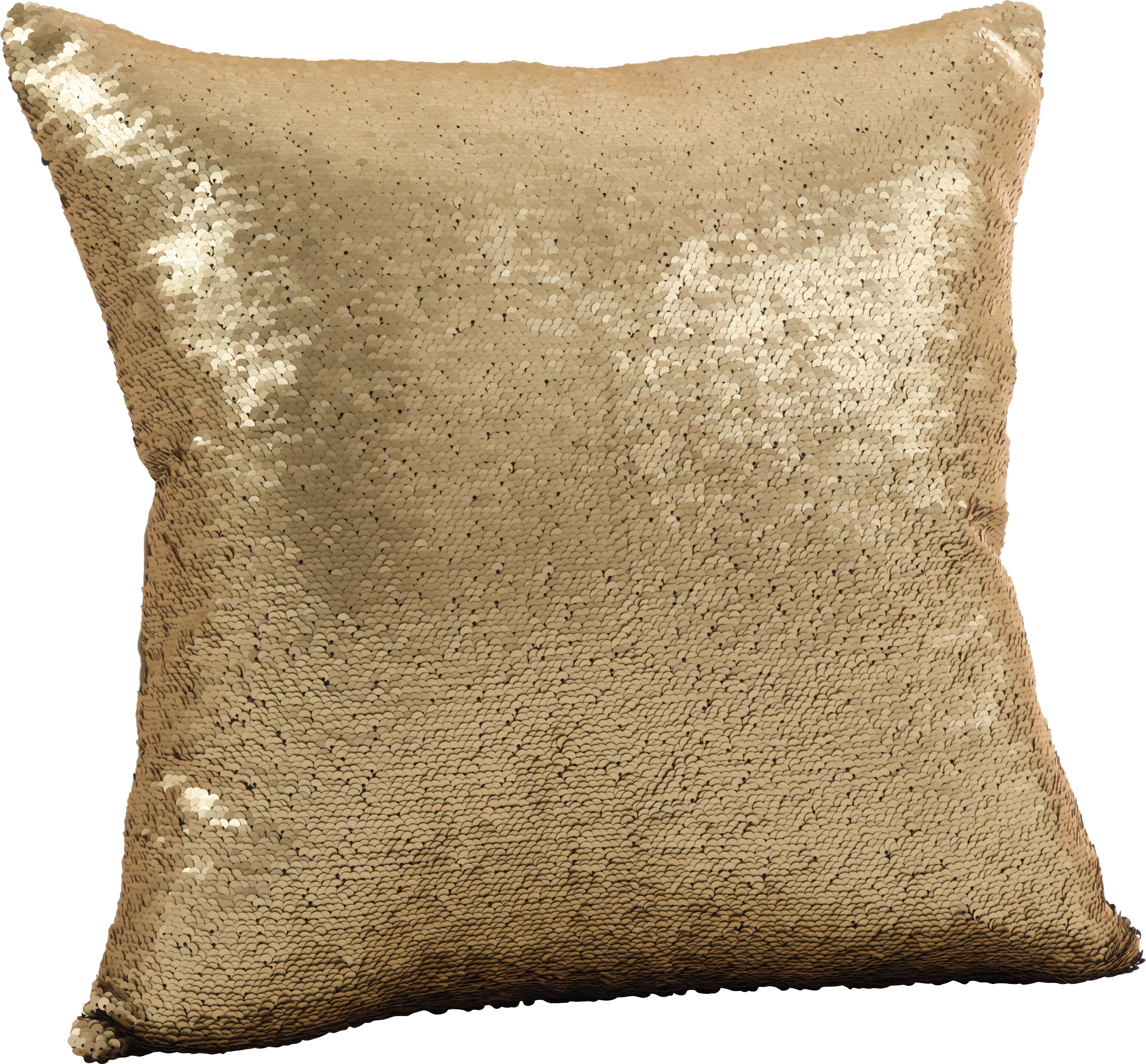 Alandra Sequined Polyester Throw Pillow | Wayfair North America