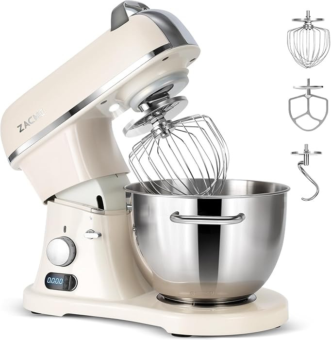 8.4QT Commercial Stand Mixer 800W with Aluminum Die Casting Meets the Standard of NSF/ANSI 8-2023... | Amazon (US)