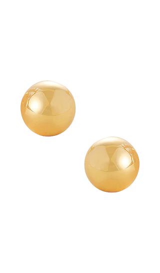 Aurora Small Studs in Gold | Revolve Clothing (Global)