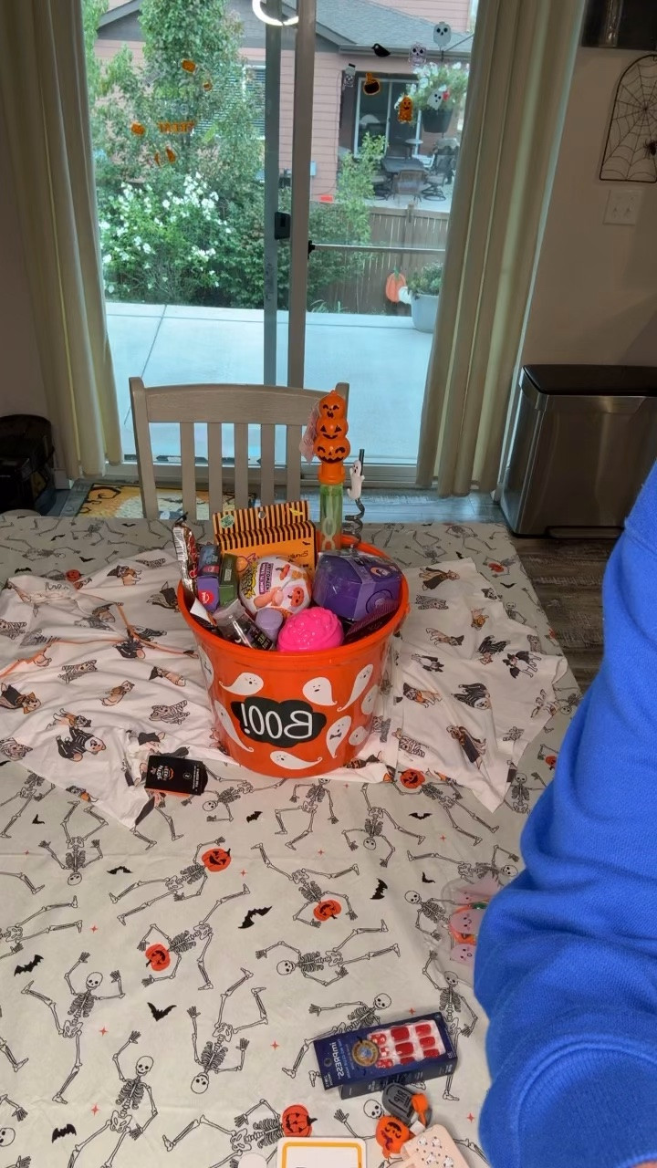 The end of how I assemble boo baskets 
#boobasketideas #boobaskets #spookybaskets

#LTKSeasonal #LTKKids #LTKmomlife