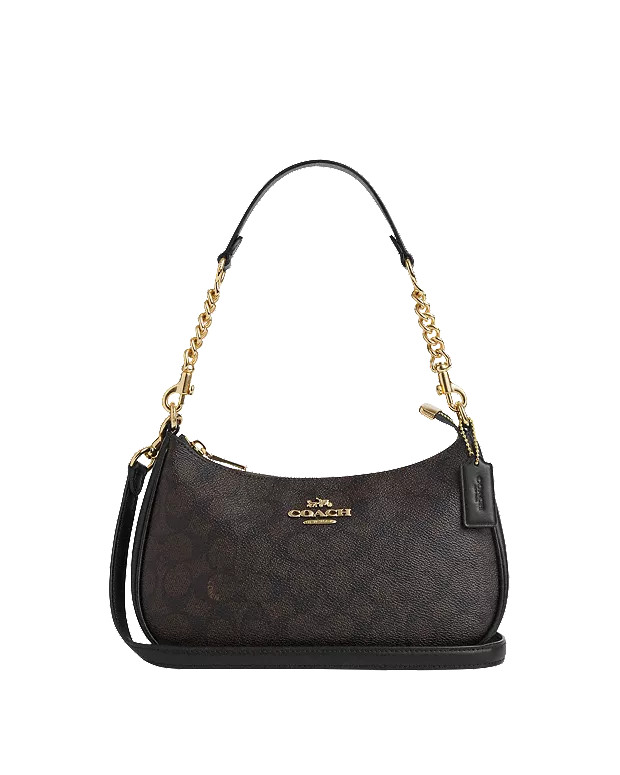 Teri Shoulder Bag In Signature Canvas | Coach Outlet US
