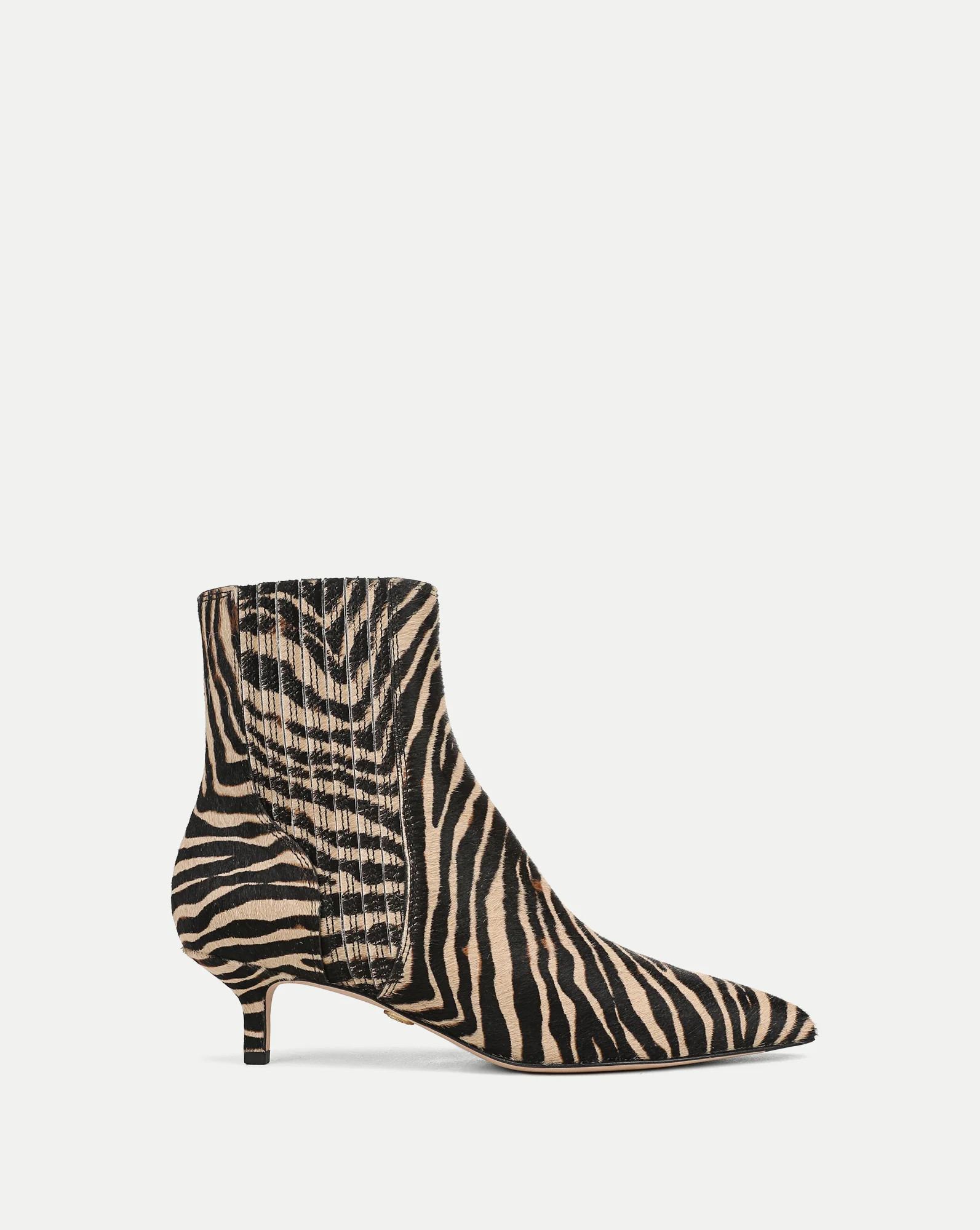 Veronica Beard Lisa Kitten-Heel Ankle Boot Ziger | Veronica Beard