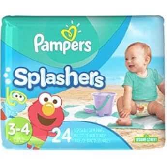Pampers Splashers Swim Diapers Size M 18 Count | Amazon (US)