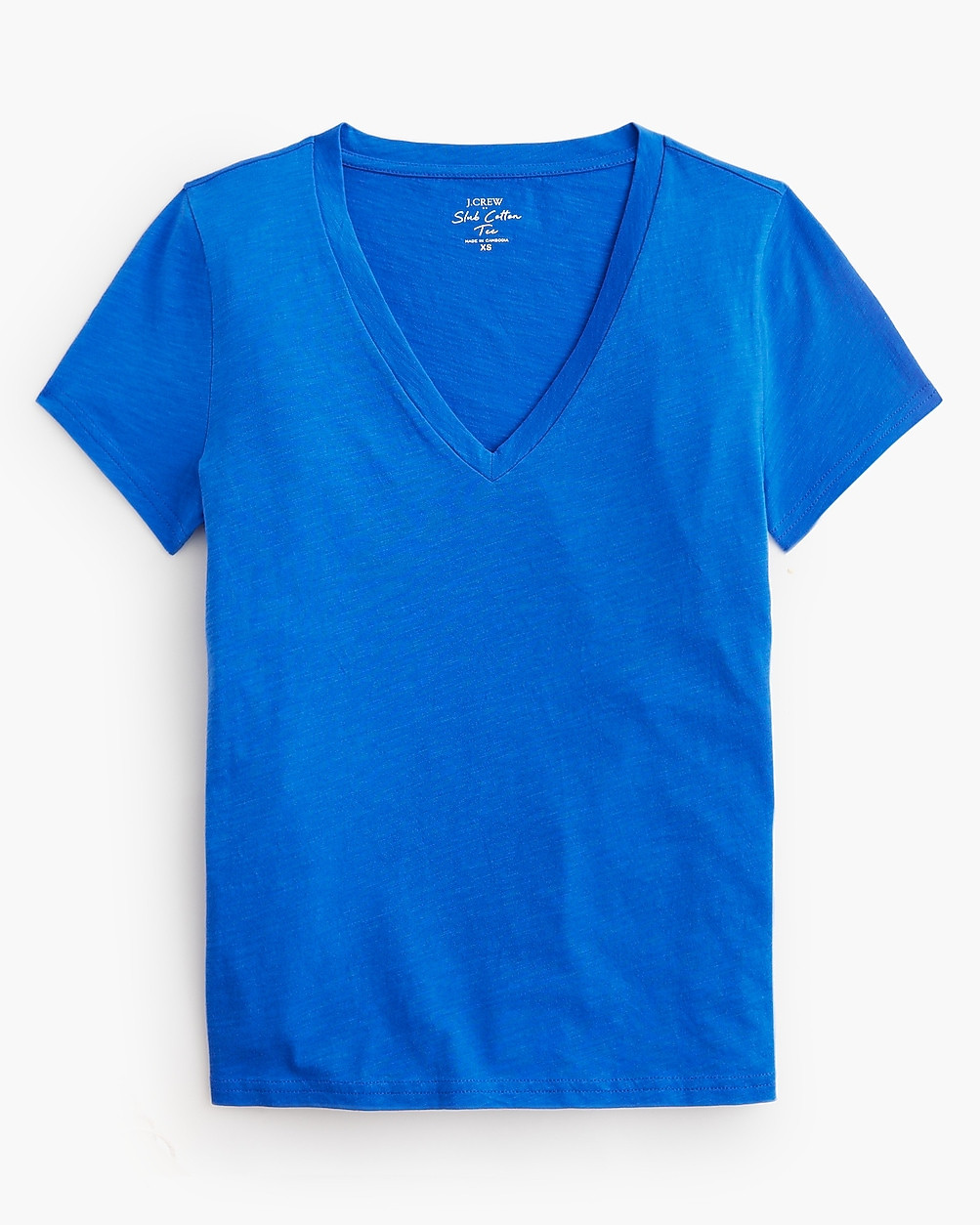 Short-sleeve vintage cotton V-neck tee | J.Crew Factory