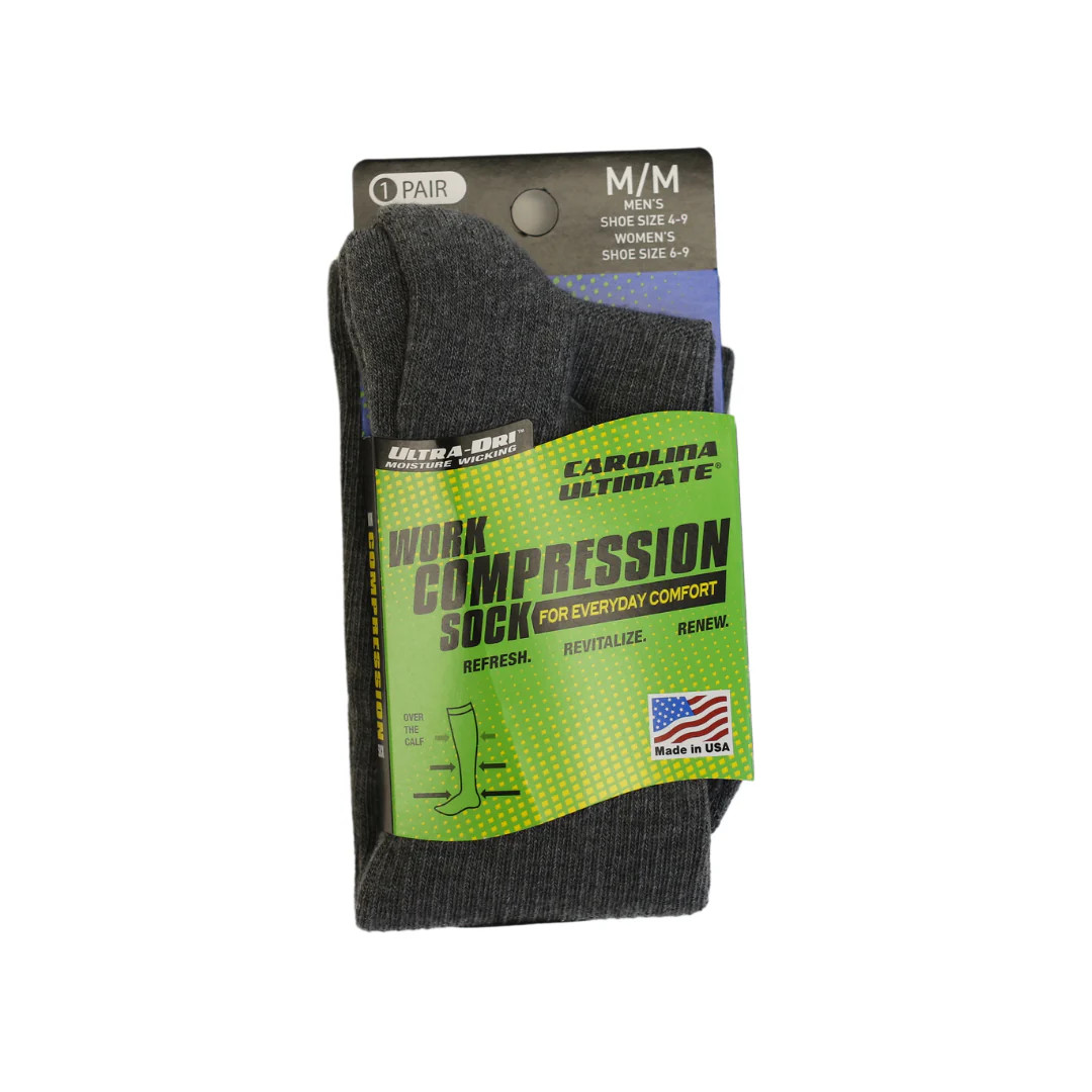 Grey Work Compression Socks | Foot Support Sock | Calzuro | Calzuro