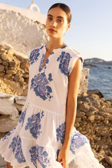 Roll Sleeve- Portofino Blue | Oliphant Design