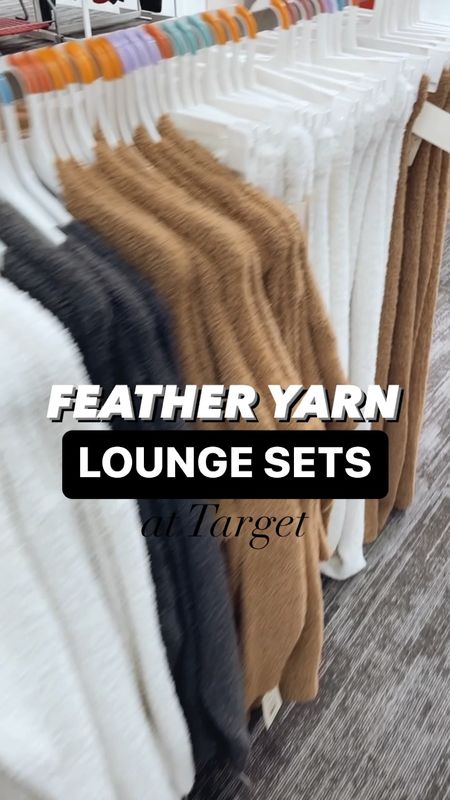 Feather Yarn Lounge Sets | Target 

#LTKunder50 #LTKHoliday #LTKSeasonal