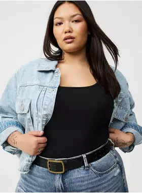 Perforated Denim Belt | Torrid (US & Canada)
