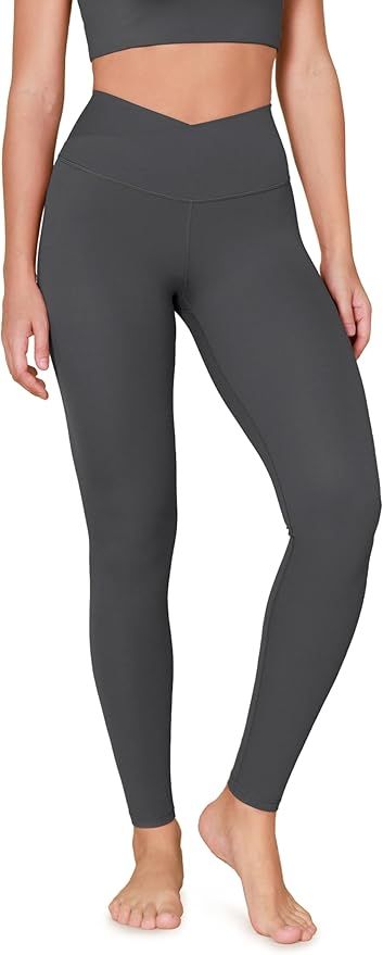 ODODOS ODCLOUD Crossover 7/8 Leggings with Back Pocket for Women, 23" / 25" / 28" V High Wasit Lo... | Amazon (US)