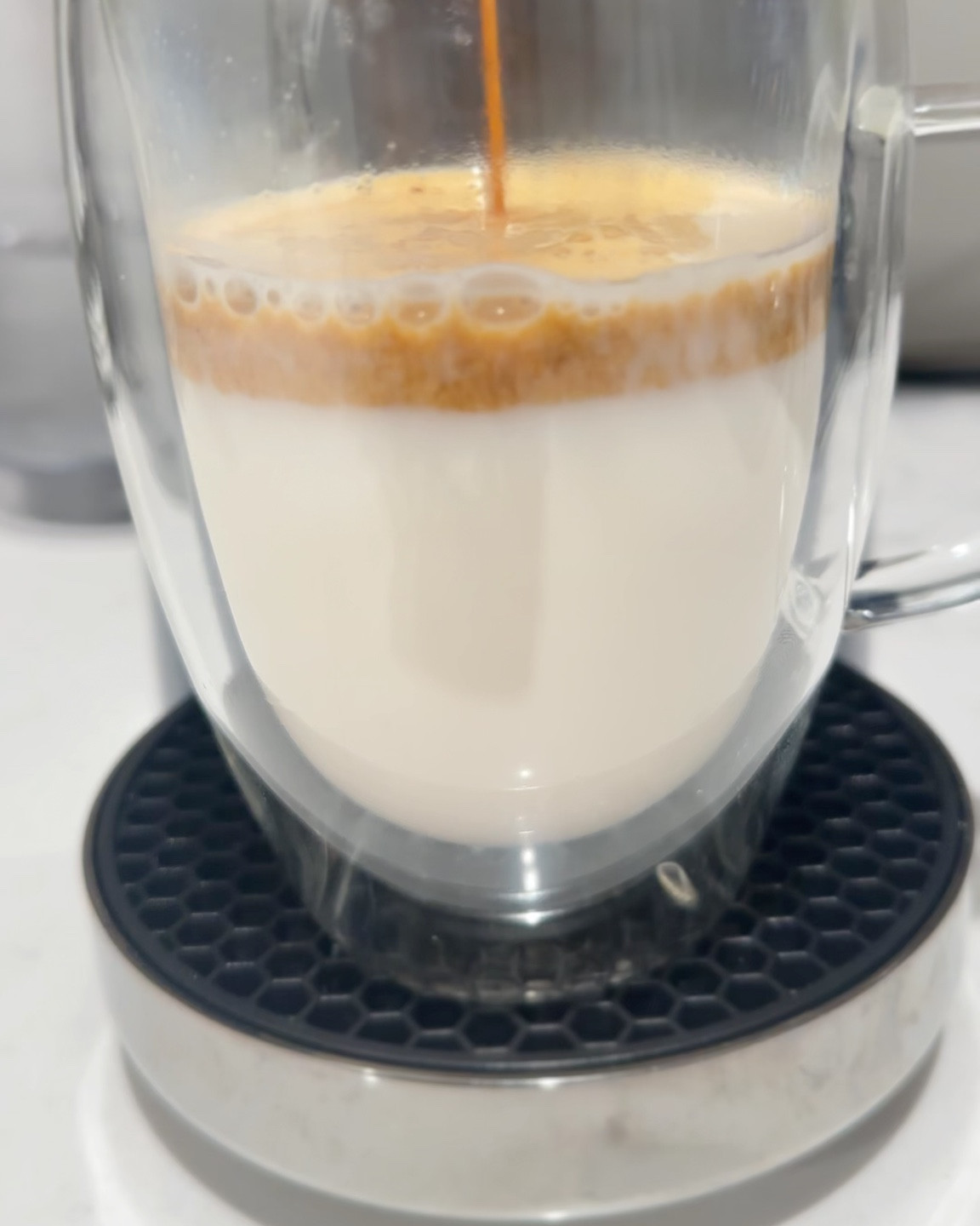 I get asked about my coffee mugs all the time!  I’m obsessed with this because I love to see my espresso flow to my latte!  Linked here! 

#LTKHome