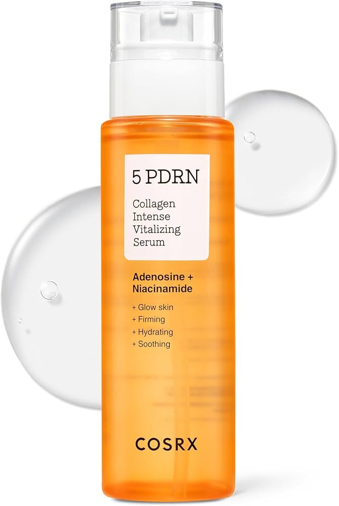 COSRX 5 PDRN Collagen Intense Vitalizing Serum - Korean Serum for Skin Firming & Glowing with Sal... | Amazon (US)