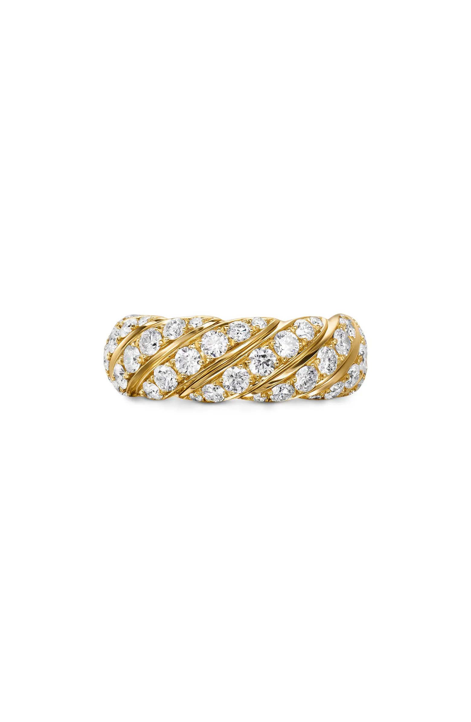 Sculpted Cable Flex Band Ring | Nordstrom