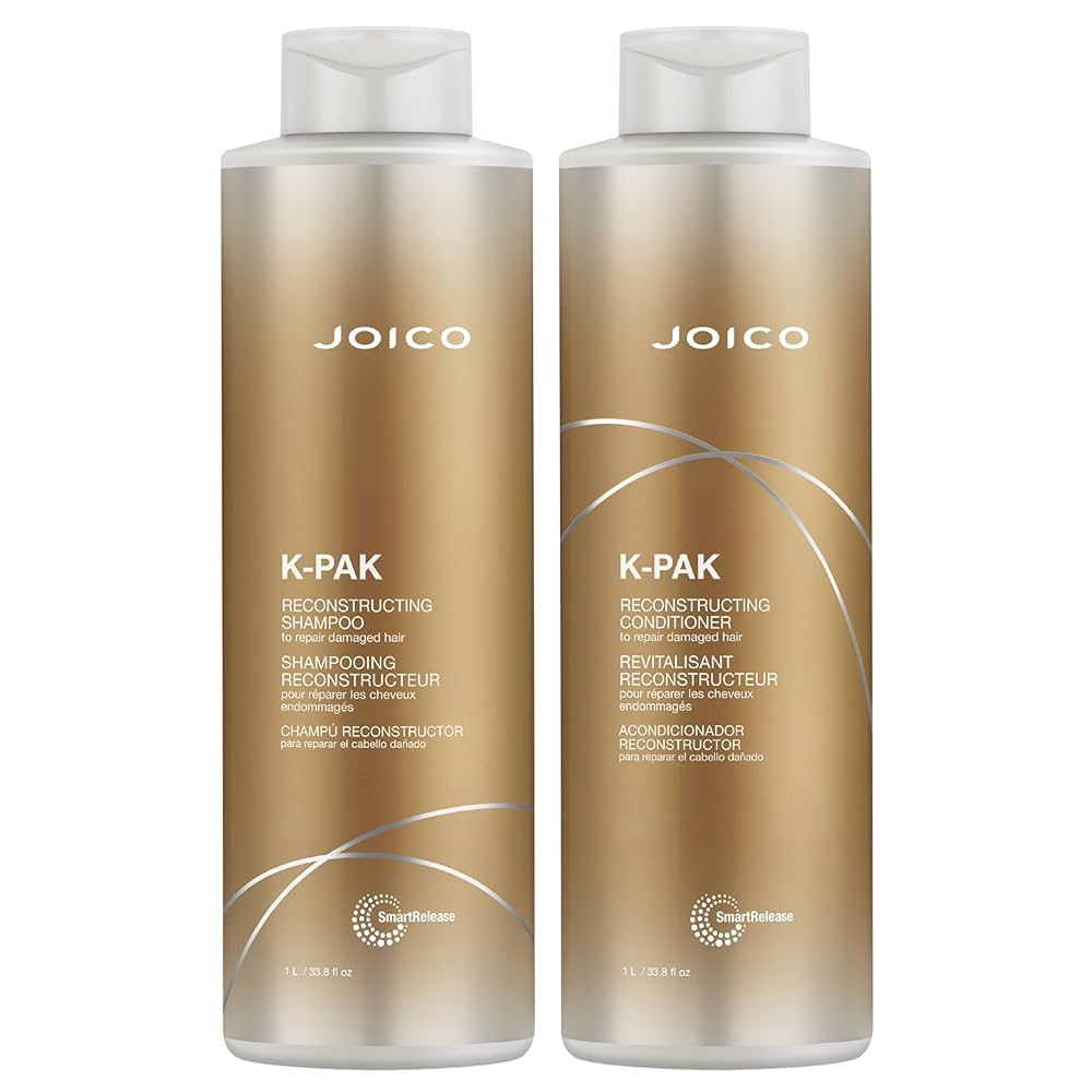 Joico K-PAK Daily Reconstructing Shampoo & Conditioner | For Damaged Hair | Restore Shine | Smoot... | Amazon (US)