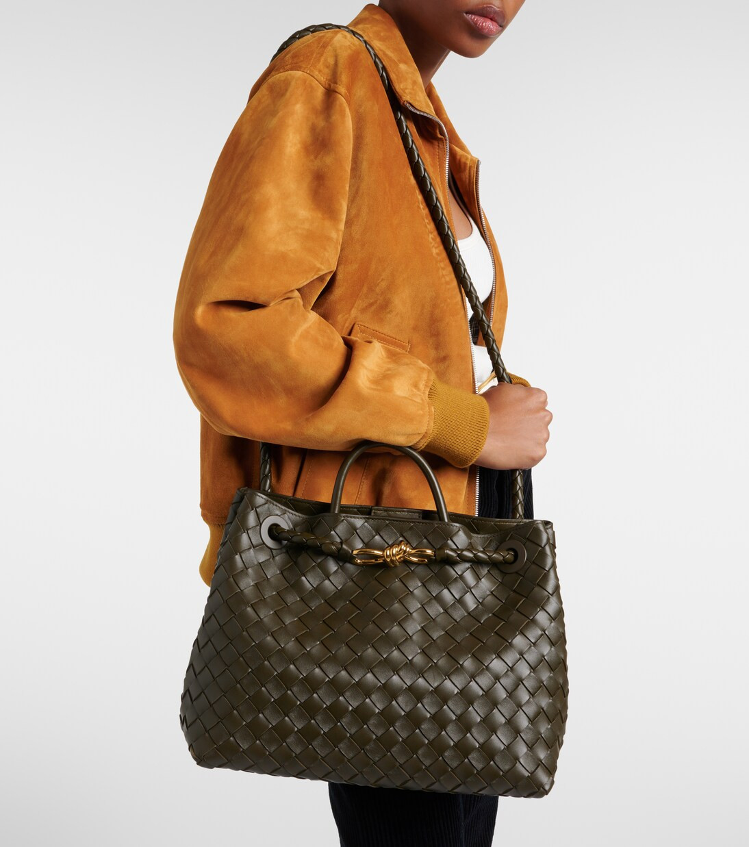 Andiamo Medium leather tote bag | Mytheresa (US/CA)