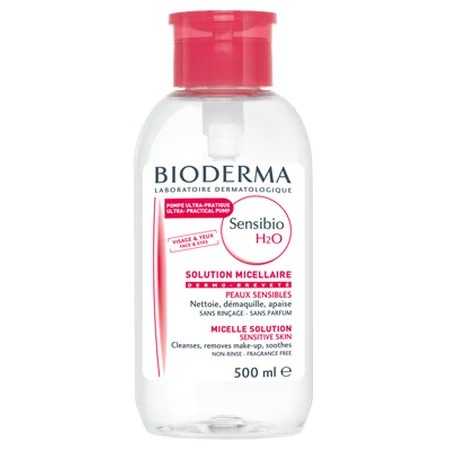 Bioderma Sensibio H2O Soothing Micellar Cleansing Water and Makeup Removing Solution for Sensitive S | Walmart (US)