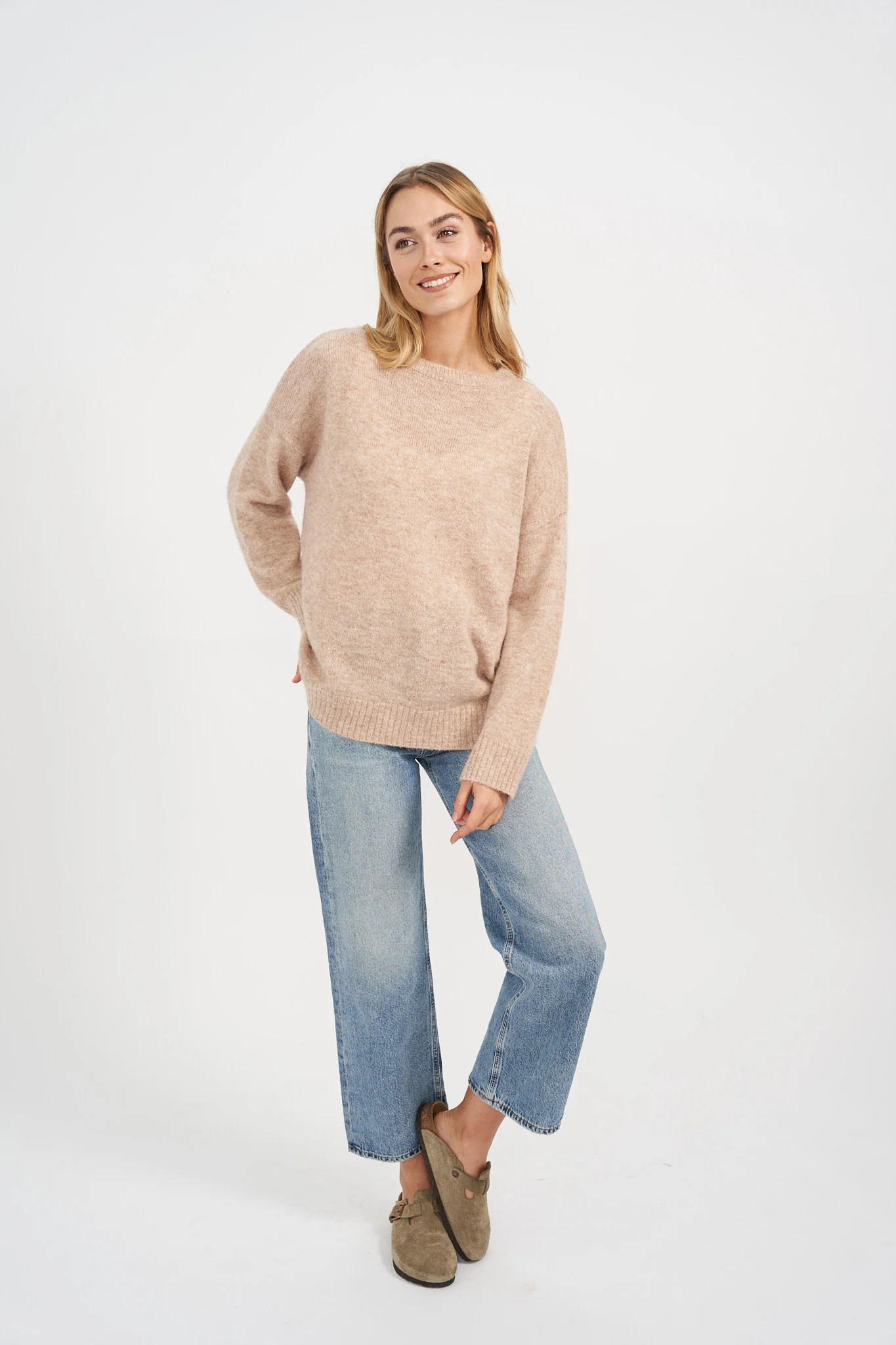 Lalley Sweater - Oatmeal | Marea