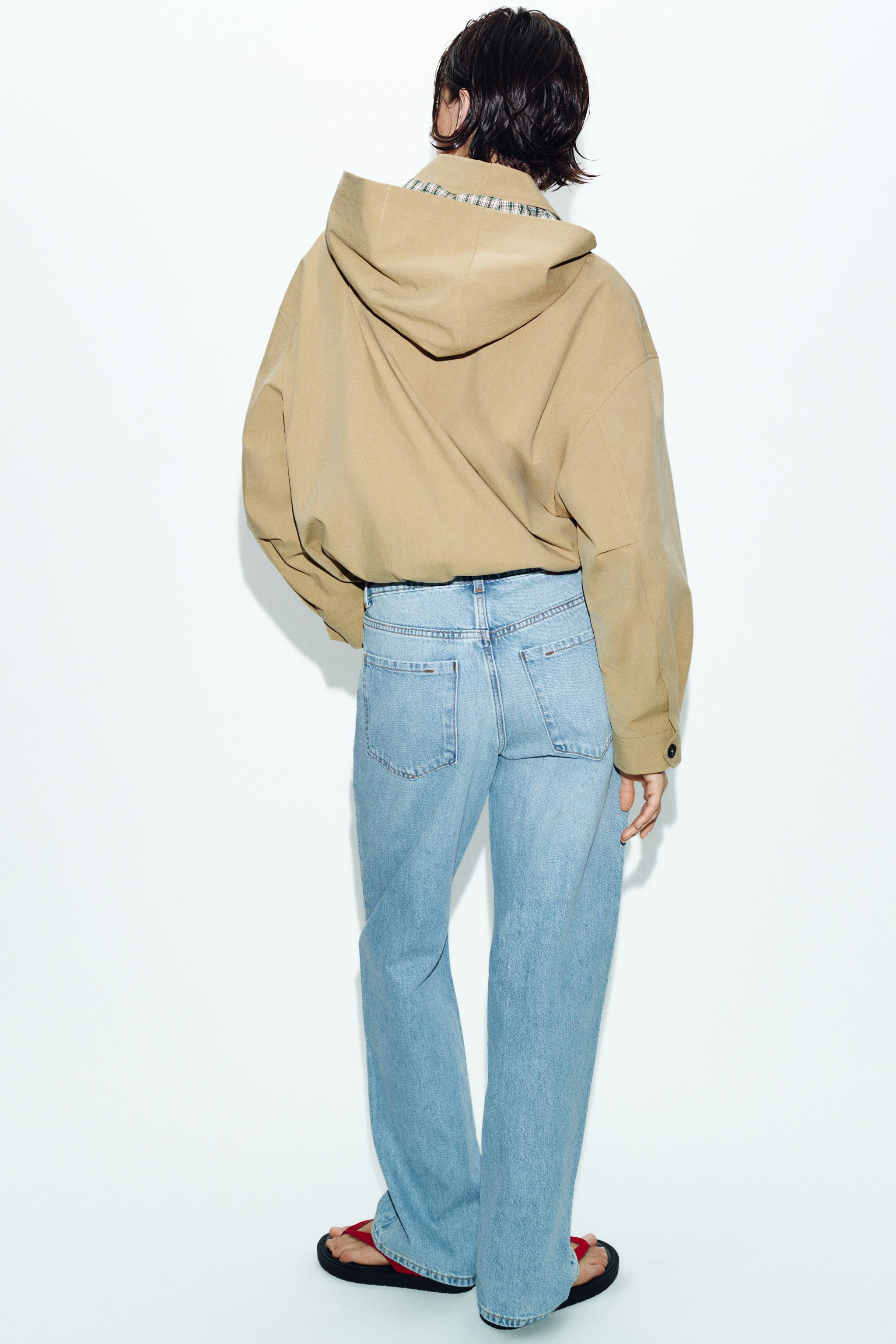 JACKET WITH DETACHABLE HOOD | Zara UK