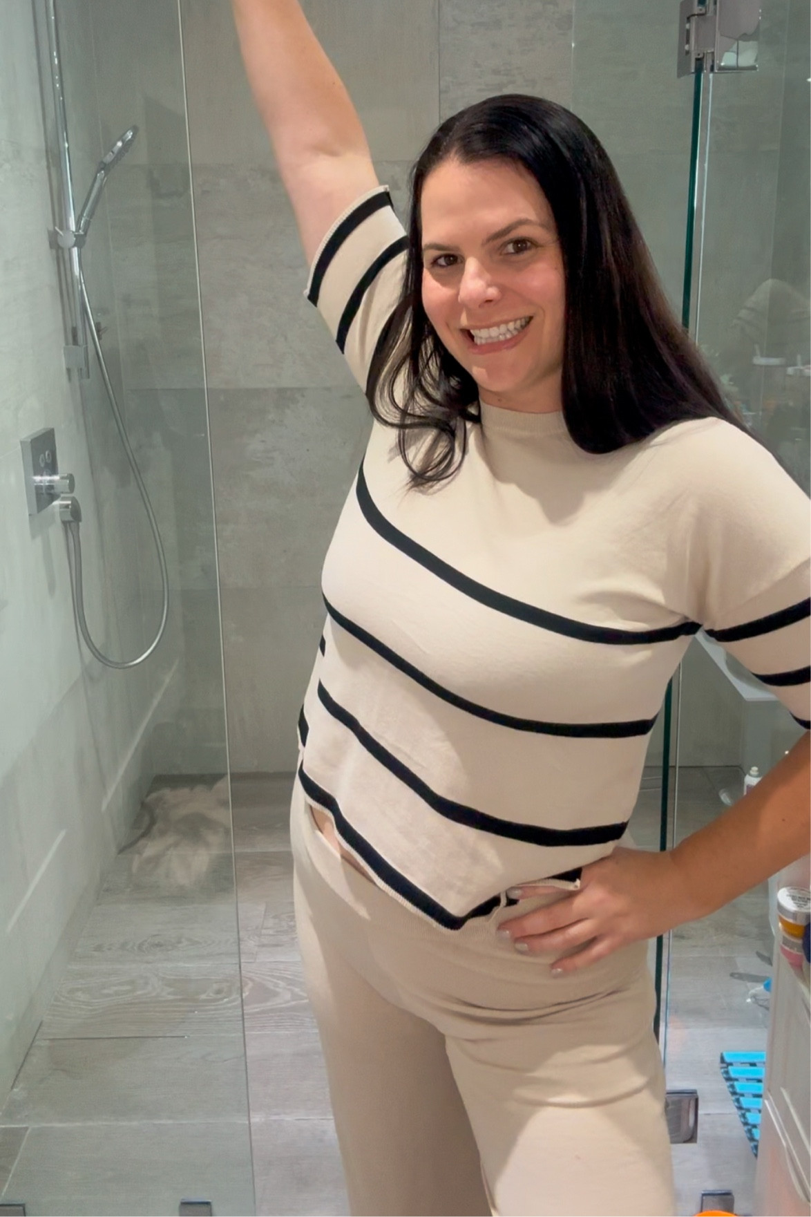 Ekouaer Lounge Set for Women 2 Piece Outfits Knit Short Sleeve Sweater Top Wide Leg Long Pants Loungewear Travel Outfits

#LTKHome #LTKStyleTip #LTKActive