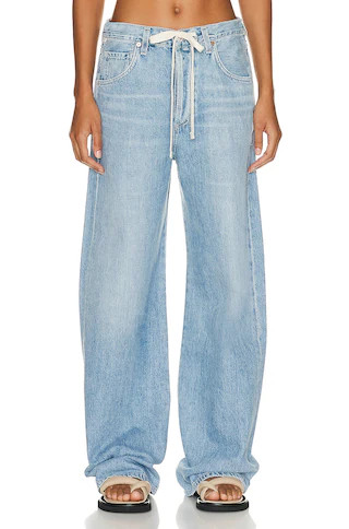 Brynn Drawstring Trouser Jeans | FWRD 