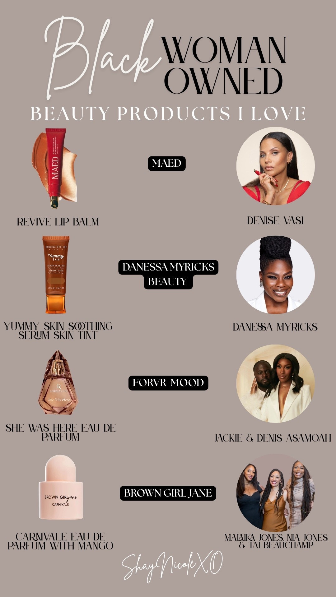 Black-owned, woman-owned, and founder-led — the kind of brands I’m proud to support. 🖤✨
I love and use these products on repeat!

#LTKSeasonal #LTKBeauty #LTKselfcare