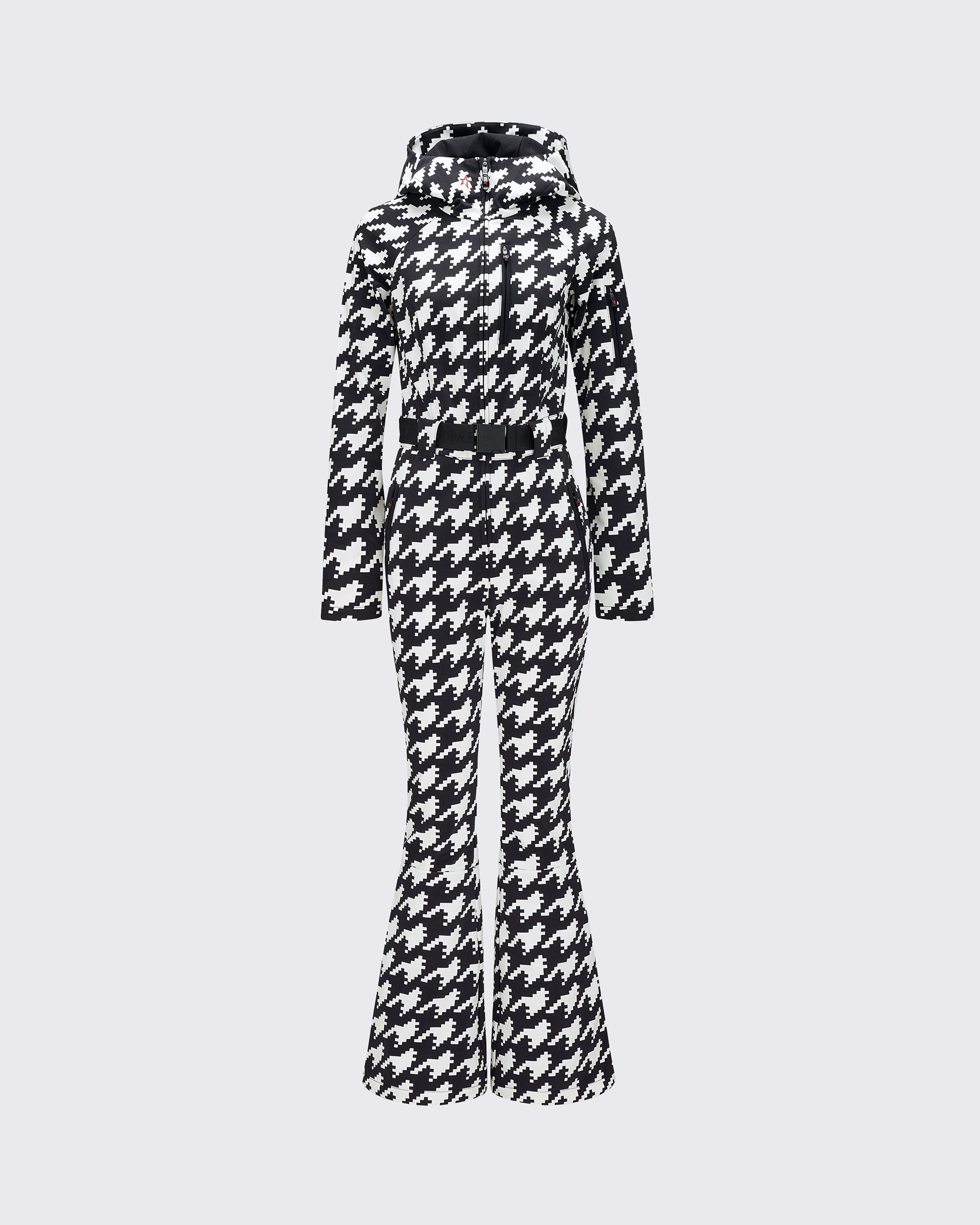 Houndstooth Ski Suit | Perfect Moment