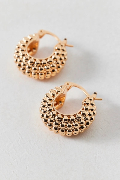Textured Boho Hoop Earring | Urban Outfitters (US and RoW)