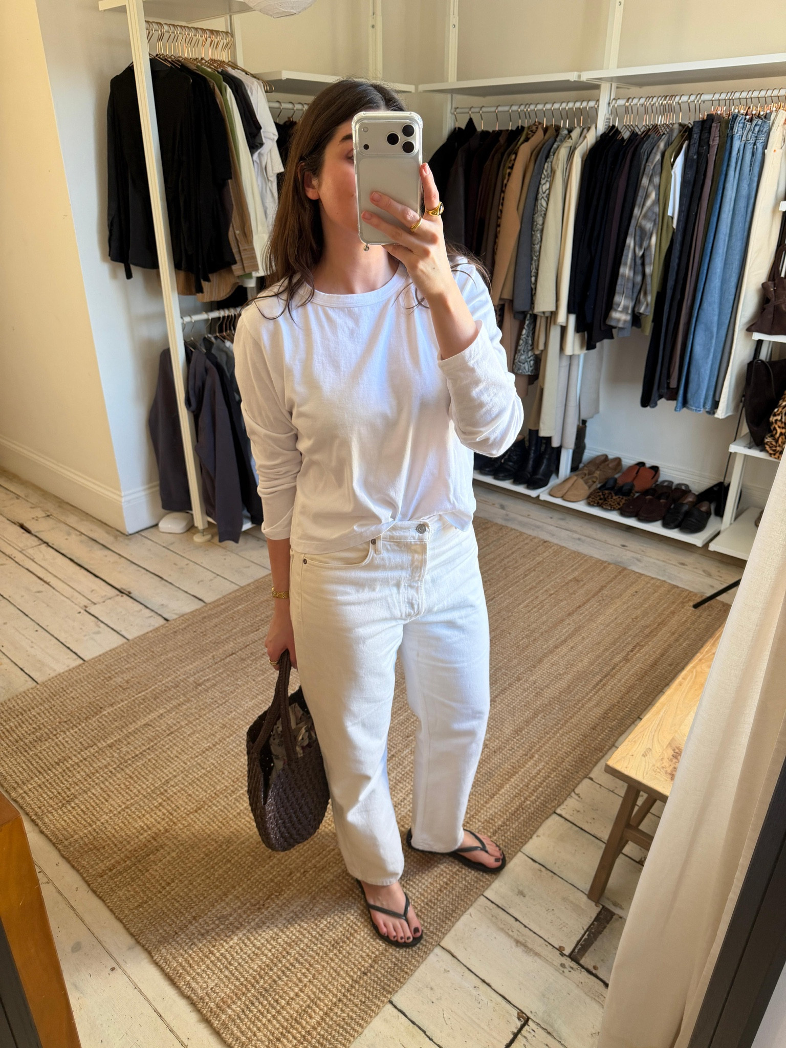 All white look for spring

#LTKjeans #LTKspring #LTKstyletip