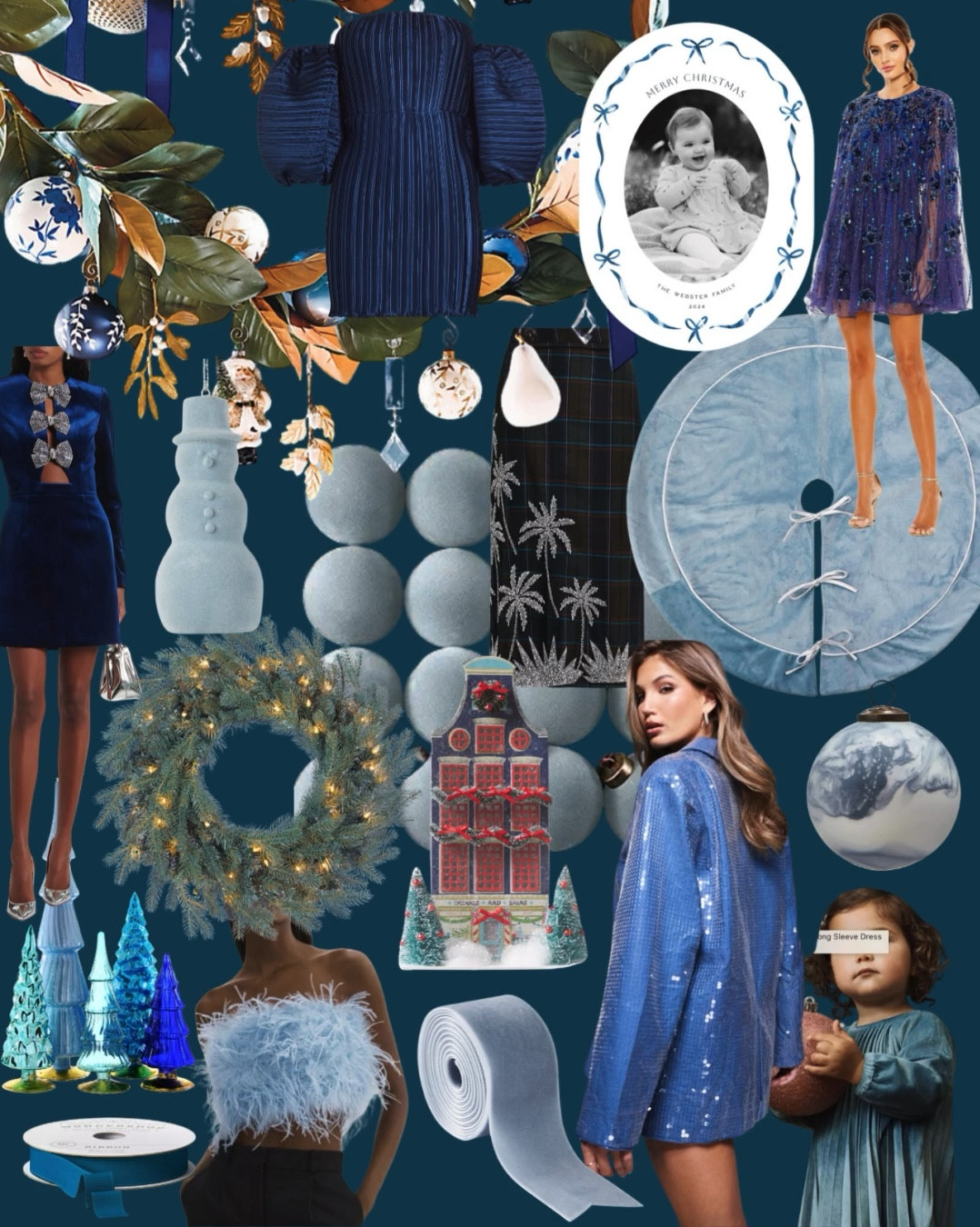 I’m dreaming of a 🩵BLUE🩵 Christmas 

#LTKCyberWeek #LTKHoliday #LTKWatchNow