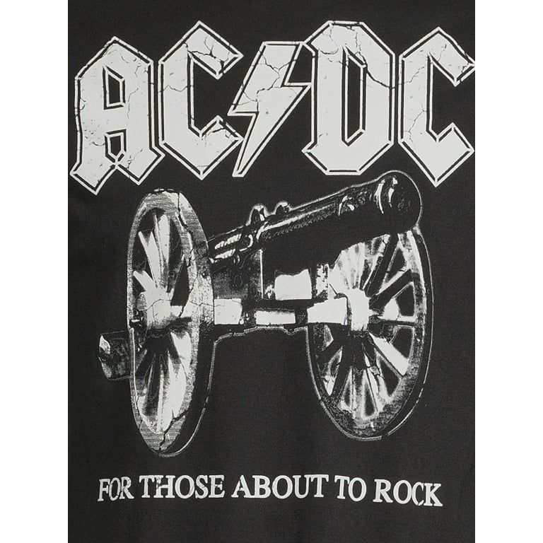 AC/DC Men's Band T-Shirt with Short Sleeves | Walmart (US)