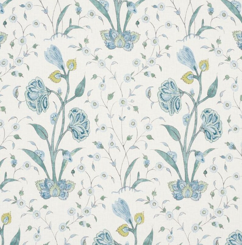 Schumacher, Khilana Floral, Peacock, 178331 - Etsy | Etsy (US)