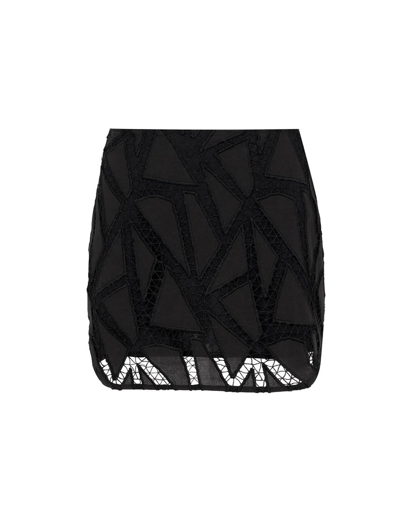 Luna Mini Skirt - Black | ViX Swimwear