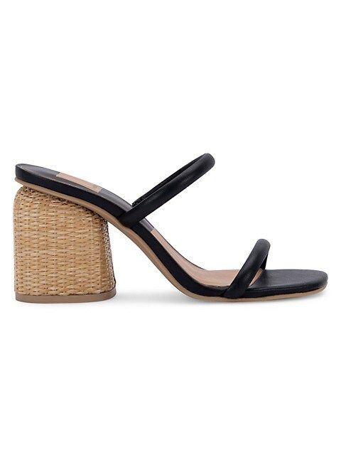 Ninia Transparent-Strap Woven Sandals | Saks Fifth Avenue OFF 5TH