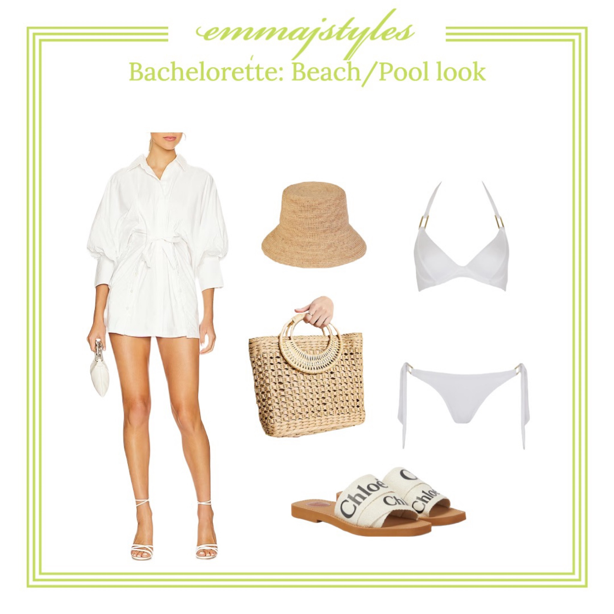 The perfect beach/pool look! Obsessed with this beach bag and the bucket hat statement! ⛱️☀️👙

#LTKfit #LTKswim #LTKshoecrush