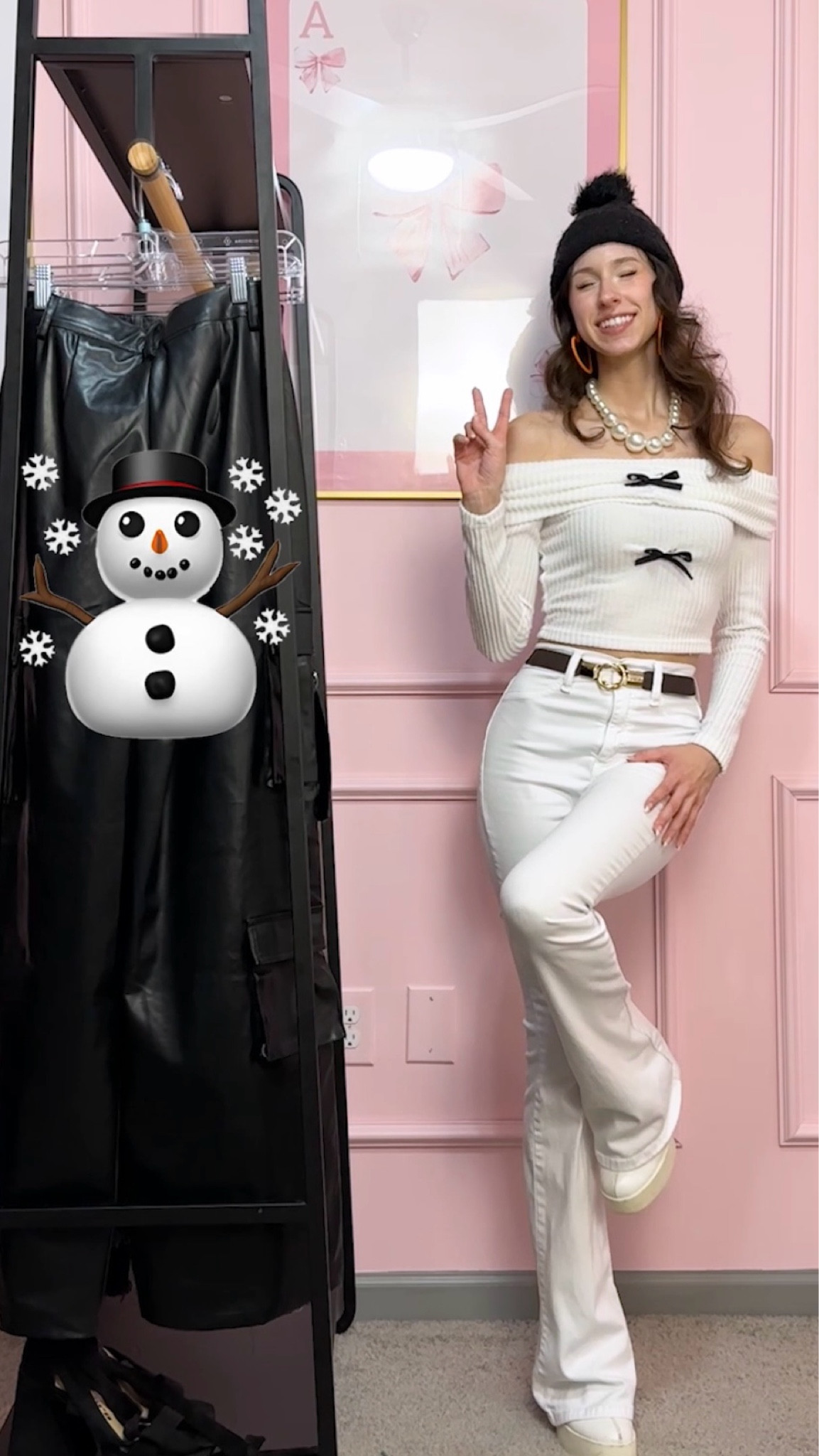 Snowman outfit! White outfit inspo

#LTKFindsUnder50 #LTKStyleTip #LTKFindsUnder100