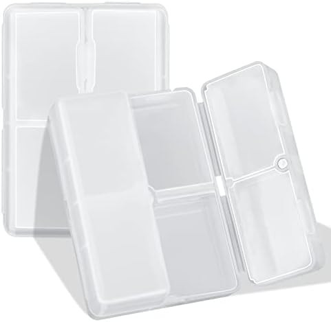 FYY Daily Pill Organizer, 7 Compartments Portable Pill Case Travel Pill Organizer,[Folding Design... | Amazon (US)