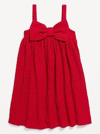 Sleeveless Bow-Tie Dress for Toddler Girls | Old Navy (US)