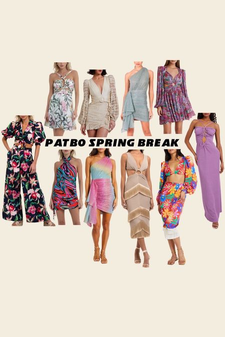 Spring Break isn’t over yet & Patbo have some amazing pieces! 