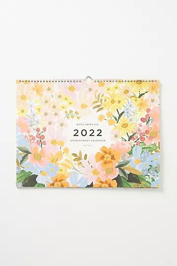 Rifle Paper Co. Marguerite 2022 Wall Calendar | Anthropologie (UK)