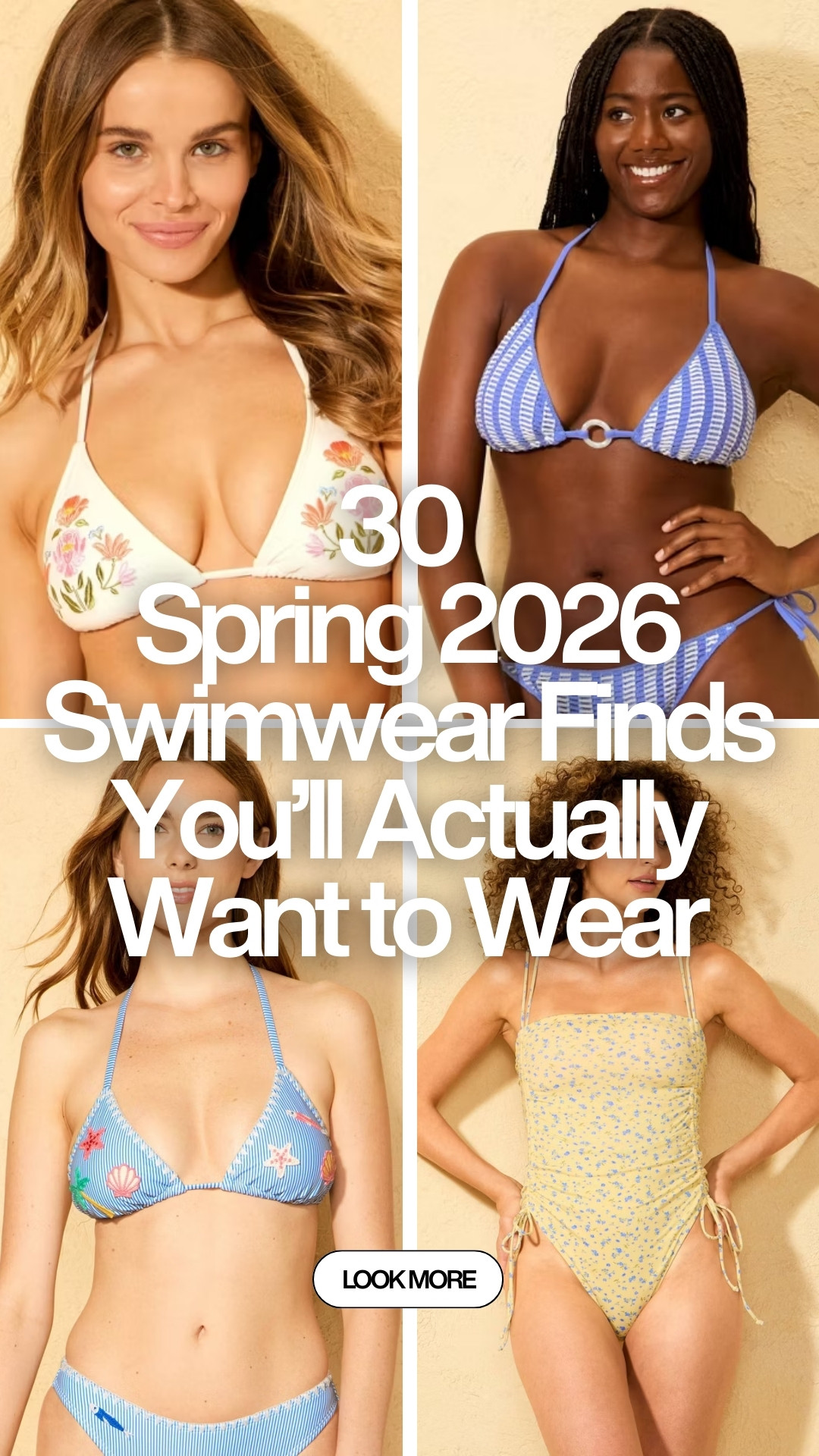 Looking for the best swimwear for Spring 2026? ☀️ This roundup features 30 stylish swimsuits you’ll actually want to wear, including flattering one-piece swimsuits, trendy bikinis, high-waisted swimwear, and affordable Amazon swimwear finds. Perfect for beach vacations, pool days, spring break, and summer getaways, these cute and comfortable styles make it easy to upgrade your warm-weather wardrobe.


#spring2026 #swimwearfinds #amazonswimwear #affordableswimwear #springbreakoutfits #beachvacationoutfits #onepieceswimsuit #bikinistyle #swimweartrends #beachstyle #pooldayoutfit #summerstyle #vacationoutfits #trendingfashion #amazonfashion 

 #LTKSeasonal #LTKSwim #LTKTravel