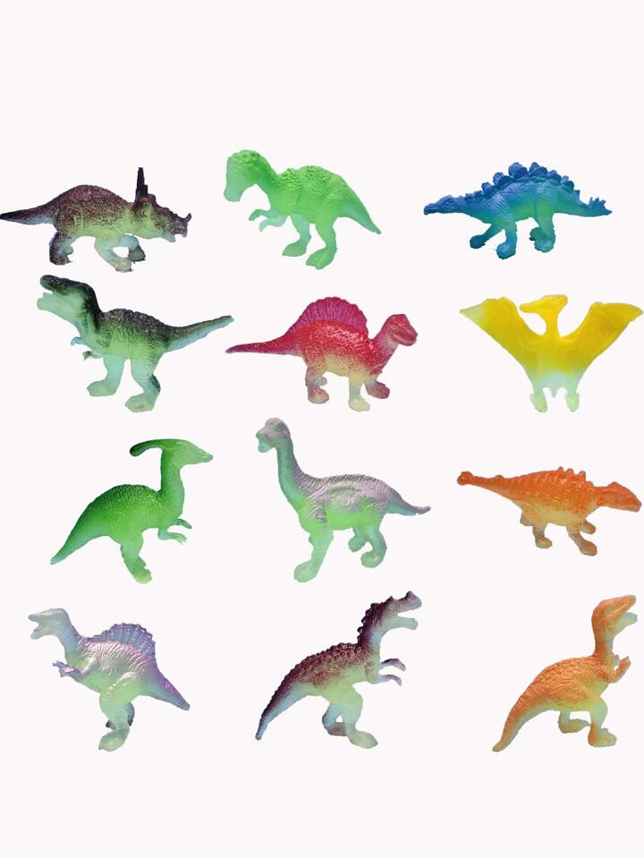 12pcs Dinosaur Shaped Squeeze Toy | SHEIN