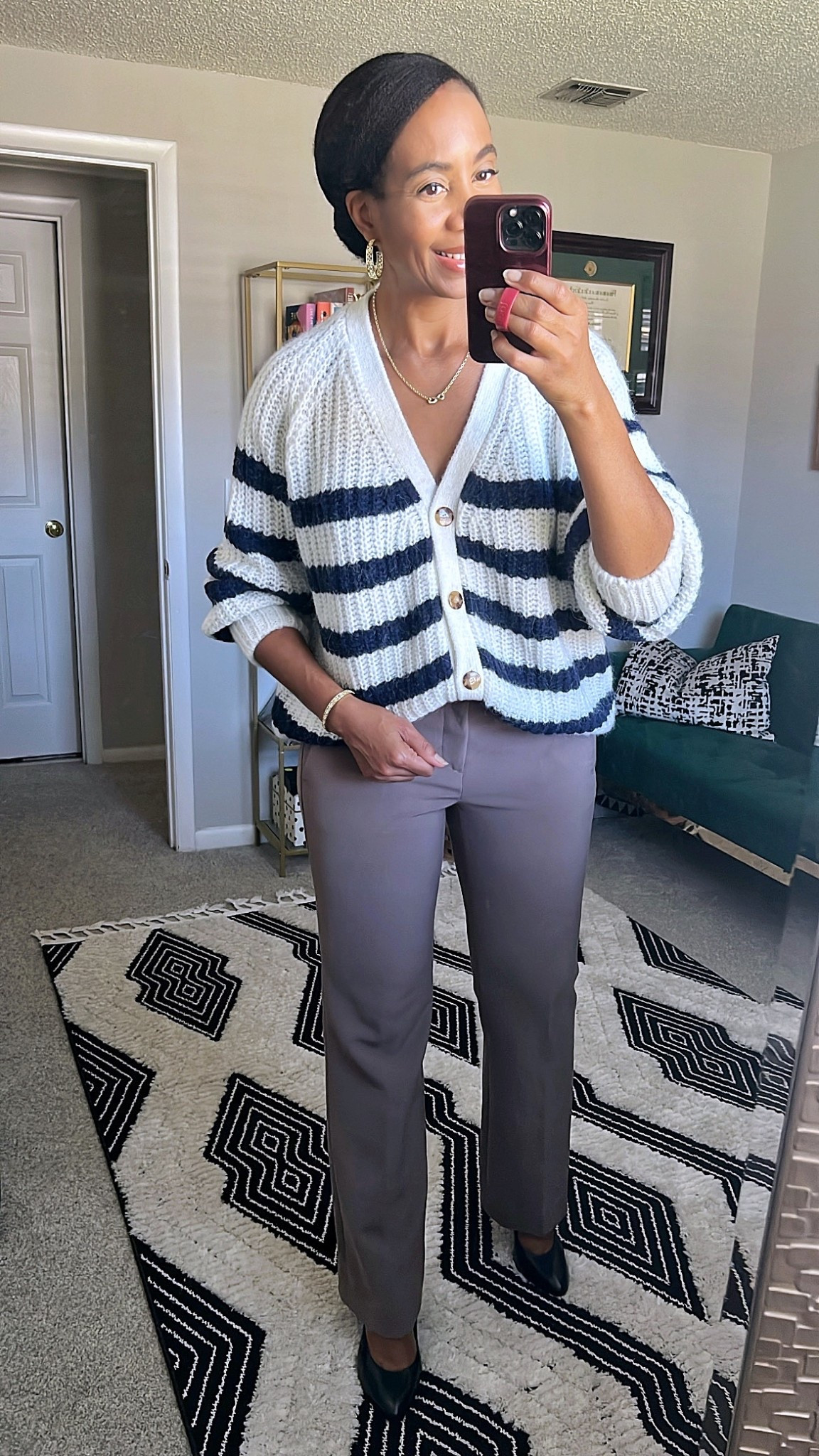 Outfits Lately - Office Workwear

• Sezane Basile Cardigan (old)
• Banana Republic Logan Pant (old)
• Kendra Scott Annie  Infinity Pendant Necklace in White Crystal
• Kendra Scott Kelly Hoop Earrings
• Kendra Scott Kelly Bangle Bracelet
• Sezane Magda Heels

workwear, office outfit, business casual, affordable workwear, fall outfit, work outfit, fall workwear, women's fashion, summer fashion, fall style, summer outfit inspo, fall ootd

#LTKStyleTip #LTKShoeCrush

#LTKOver40 #LTKFindsUnder100 #LTKMidsize #LTKWorkwear #LTKSeasonal