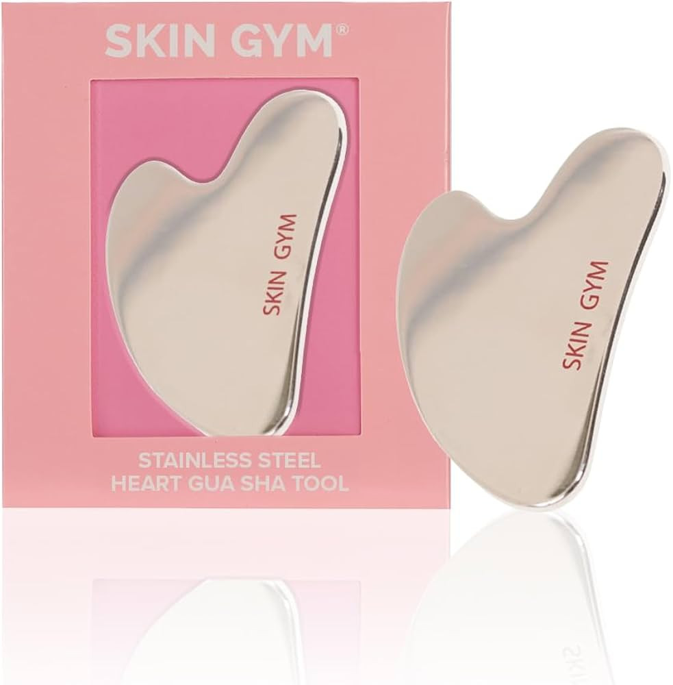 SKIN GYM Sculpty Heart Gua Sha Face Sculpting Tool & Face Massage Tool, Anti-Aging Guasha Tool fo... | Amazon (US)