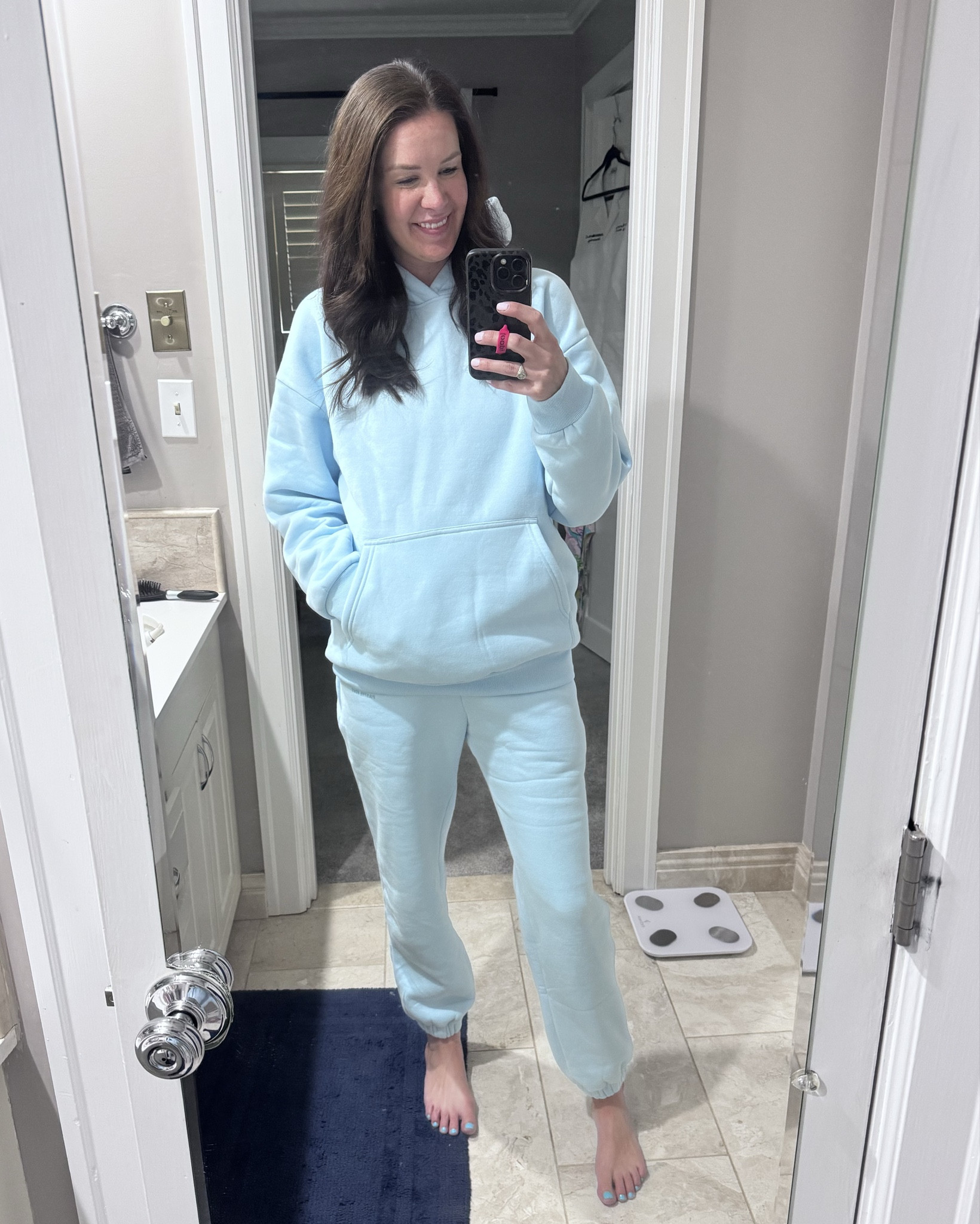 We are LOVING our @comfrt sweats lately! Super plush and comfy! I’m wearing my true size Medium but would size up for an even slouchier fit. Swipe to see Jack’s new threads… 🥰🩷

#LTKFindsUnder50 #LTKKids