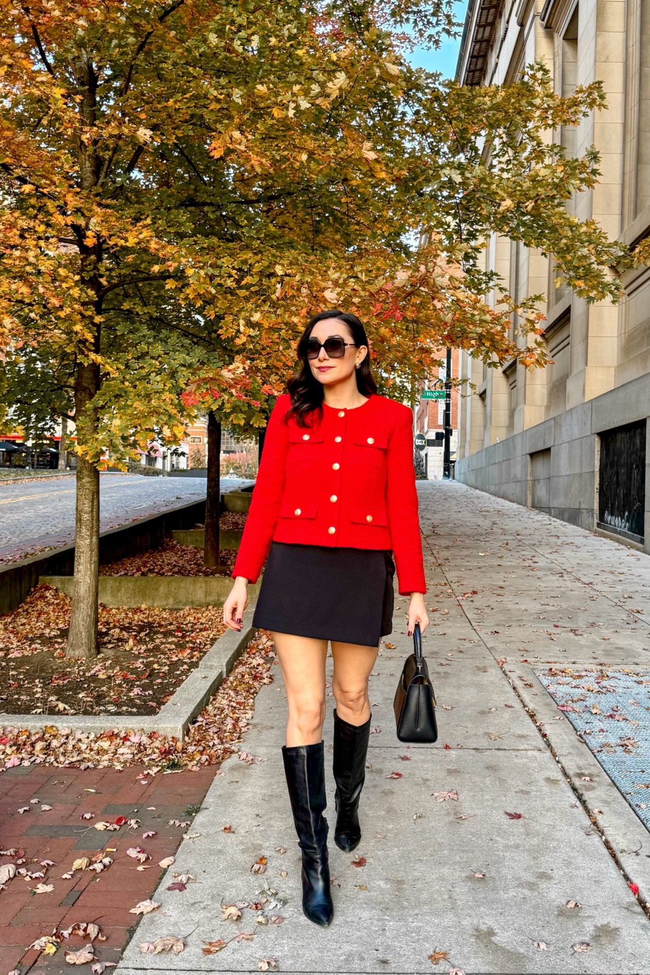 Classy fall outfit ❤️🖤

Red tweed jacket size 4, TTS
Black mini skort size small, TTS
Black knee high boots (linked similar)

Thanksgiving outfit 
Fall style 
Holiday style 




#LTKHoliday #LTKStyleTip #LTKSeasonal