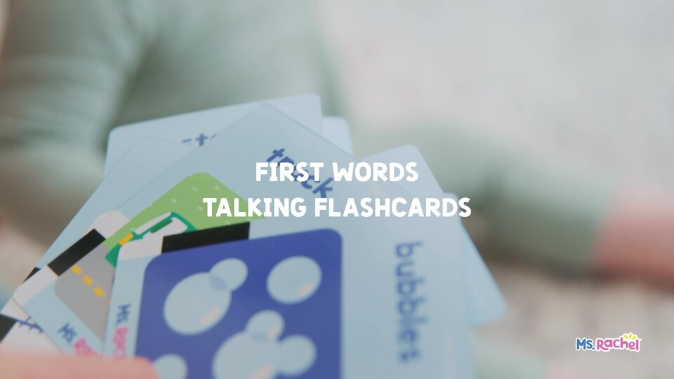 Ms. Rachel First Words Talking Flash Cards with Electronic Reader, 100 Words for Infants Ages 1 a... | Walmart (US)