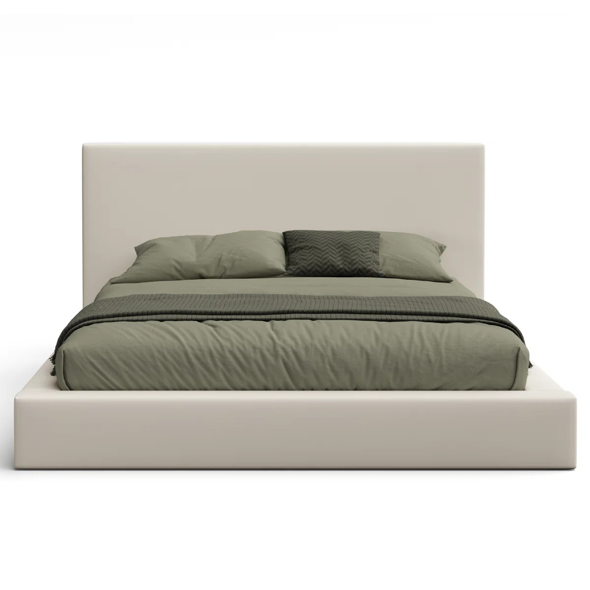 Brugal Grounded Upholstered Platform Bed Frame | Wayfair North America